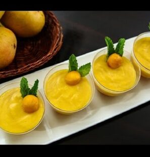 Eggless Mango Mousse