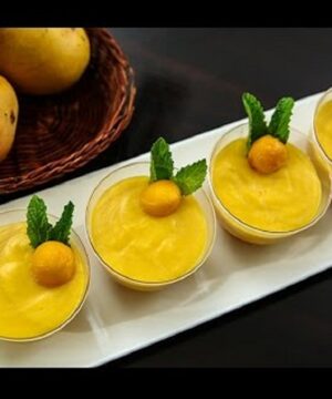 Eggless Mango Mousse