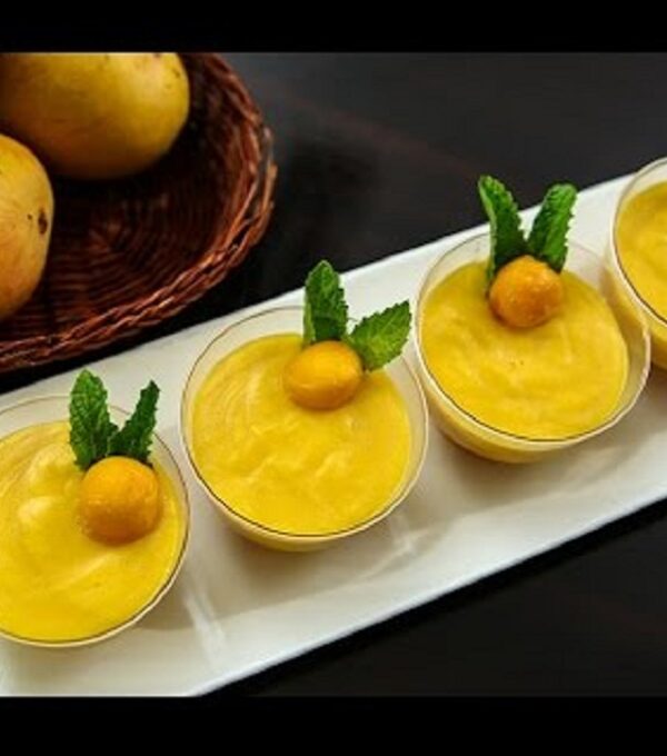 Eggless Mango Mousse